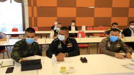 ทน.แม่สอด ร่วมประชุมคณะกรรมการศูนย์สั่งการชายแดนไทยกับประเทศเพื่อนบ้านด้านเมียนมา ครั้งที่ 2/2564 