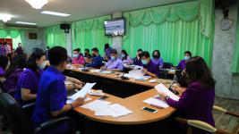 ทน.แม่สอด ประชุมคณะผู้บริหาร หัวหน้าส่วนราชการ และผู้เกี่ยวข้อง ครั้งที่ 2/2564