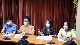 ทน.แม่สอด ประชุมแต่งตั้งเจ้าหน้าที่สนับสนุนการเลือกตั้งสมาชิกสภาเทศบาลและนายกเทศมนตรีนครแม่สอด ครั้งที่ 1/2564 