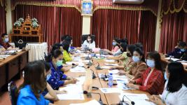 ทน.แม่สอด ประชุมแต่งตั้งเจ้าหน้าที่สนับสนุนการเลือกตั้งสมาชิกสภาเทศบาลและนายกเทศมนตรีนครแม่สอด ครั้งที่ 1/2564 