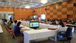 ทน.แม่สอด ประชุมแต่งตั้งเจ้าหน้าที่สนับสนุนการเลือกตั้งสมาชิกสภาเทศบาลและนายกเทศมนตรีนครแม่สอด ครั้งที่ 1/2564 