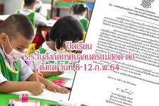 ประกาศเทศบาลนครแม่สอด เรื่อง การปิดเรียนด้วยเหตุพิเศษ จากสถานการณ์การแพร่ระบาดของโรคติดเชื่อไวรัสโคโรนา 2019 ของสถานศึกษาสังกัดเทศบาลนครแม่สอด