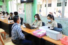 ทน.แม่สอด รับสมัครการเลือกตั้งสมาชิกสภาเทศบาลนครแม่สอด และนายกเทศมนตรีนครแม่สอด วันแรก