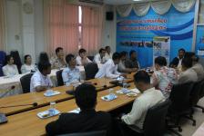 ดร.เทอดเกียรติ ชินสรนันท์ นายกเทศมนตรีนครแม่สอด ประชุมร่วมกับผู้ตรวจราชการกระทรวงท่องเที่ยวและกีฬา ที่เทศบาลนครแม่สอดและเขตพัฒนาเศรษฐกิจพิเศษตาก (แม่สอด)