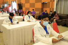 ทน.แม่สอด จัดอบรมกิจกรรมเสริมสร้างความรู้ความเข้าใจเกี่ยวกับการเลือกตั้งเชิงสมานฉันท์แก่ผู้สมัครเลือกตั้งสมาชิกสภาเทศบาลและนายกเทศมนตรี