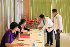 ทน.แม่สอด จัดอบรมกิจกรรมเสริมสร้างความรู้ความเข้าใจเกี่ยวกับการเลือกตั้งเชิงสมานฉันท์แก่ผู้สมัครเลือกตั้งสมาชิกสภาเทศบาลและนายกเทศมนตรี