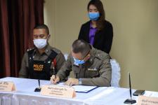 ทน.แม่สอดร่วมกับสถานีตำรวจภูธรแม่สอด บันทึกข้อตกลงว่าด้วยความร่วมมือโครงการสร้างเครือข่ายการมีส่วนร่วมของประชาชนในการป้องกันอาชญากรรมระดับตำบล