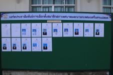 เทศบาลนครแม่สอดติดประกาศรายชื่อผู้สมัครสมาชิกสภาเทศบาลและนายกเทศมนตรีนครแม่สอด ทุกเขตเลือกตั้ง ณ บริเวณหน้าอาคารสำนักงานเทศบาล 