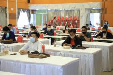 ทน.แม่สอด ร่วมประชุมชี้แจงทบทวน การทำหน้าที่ของวิทยากรอำเภอในการเลือกตั้งสมาชิกสภาเทศบาลและนายกเทศมนตรี