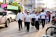 ทน.แม่สอด ร่วมกับ กกต. จ.ตาก เดินรณรงค์ประชาสัมพันธ์เชิญชวนประชาชนไปใช้สิทธิเลือกตั้งสมาชิกสภาเทศบาลและนายกเทศมนตรีนครแม่สอด