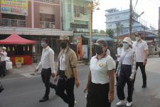 ทน.แม่สอด ร่วมกับ กกต. จ.ตาก เดินรณรงค์ประชาสัมพันธ์เชิญชวนประชาชนไปใช้สิทธิเลือกตั้งสมาชิกสภาเทศบาลและนายกเทศมนตรีนครแม่สอด