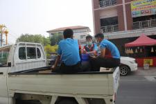 ทน.แม่สอด ร่วมกับ กกต. จ.ตาก เดินรณรงค์ประชาสัมพันธ์เชิญชวนประชาชนไปใช้สิทธิเลือกตั้งสมาชิกสภาเทศบาลและนายกเทศมนตรีนครแม่สอด