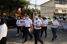 ทน.แม่สอด ร่วมกับ กกต. จ.ตาก เดินรณรงค์ประชาสัมพันธ์เชิญชวนประชาชนไปใช้สิทธิเลือกตั้งสมาชิกสภาเทศบาลและนายกเทศมนตรีนครแม่สอด