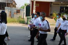 ทน.แม่สอด ร่วมกับ กกต. จ.ตาก เดินรณรงค์ประชาสัมพันธ์เชิญชวนประชาชนไปใช้สิทธิเลือกตั้งสมาชิกสภาเทศบาลและนายกเทศมนตรีนครแม่สอด