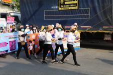 ทน.แม่สอด ร่วมกับ กกต. จ.ตาก เดินรณรงค์ประชาสัมพันธ์เชิญชวนประชาชนไปใช้สิทธิเลือกตั้งสมาชิกสภาเทศบาลและนายกเทศมนตรีนครแม่สอด