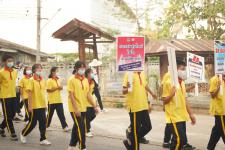 ทน.แม่สอด ร่วมกับ กกต. จ.ตาก เดินรณรงค์ประชาสัมพันธ์เชิญชวนประชาชนไปใช้สิทธิเลือกตั้งสมาชิกสภาเทศบาลและนายกเทศมนตรีนครแม่สอด