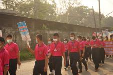 ทน.แม่สอด ร่วมกับ กกต. จ.ตาก เดินรณรงค์ประชาสัมพันธ์เชิญชวนประชาชนไปใช้สิทธิเลือกตั้งสมาชิกสภาเทศบาลและนายกเทศมนตรีนครแม่สอด