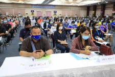 ทน.แม่สอด จัดโครงการอบรมให้ความรู้การปฏิบัติงานของเจ้าพนักงานผู้ดำเนินการเลือกตั้งและผู้ช่วยเหลือการปฏิบัติงานของคณะกรรมการประจำหน่วยเลือกตั้งในการเลือกตั้งสมาชิกสภาเทศบาลและนายกเทศมนตรีนครแม่สอด