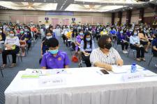 ทน.แม่สอด จัดโครงการอบรมให้ความรู้การปฏิบัติงานของเจ้าพนักงานผู้ดำเนินการเลือกตั้งและผู้ช่วยเหลือการปฏิบัติงานของคณะกรรมการประจำหน่วยเลือกตั้งในการเลือกตั้งสมาชิกสภาเทศบาลและนายกเทศมนตรีนครแม่สอด