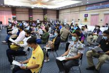 ทน.แม่สอด จัดโครงการอบรมให้ความรู้การปฏิบัติงานของเจ้าพนักงานผู้ดำเนินการเลือกตั้งและผู้ช่วยเหลือการปฏิบัติงานของคณะกรรมการประจำหน่วยเลือกตั้งในการเลือกตั้งสมาชิกสภาเทศบาลและนายกเทศมนตรีนครแม่สอด