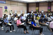 ทน.แม่สอด จัดโครงการอบรมให้ความรู้การปฏิบัติงานของเจ้าพนักงานผู้ดำเนินการเลือกตั้งและผู้ช่วยเหลือการปฏิบัติงานของคณะกรรมการประจำหน่วยเลือกตั้งในการเลือกตั้งสมาชิกสภาเทศบาลและนายกเทศมนตรีนครแม่สอด