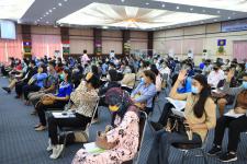 ทน.แม่สอด จัดโครงการอบรมให้ความรู้การปฏิบัติงานของเจ้าพนักงานผู้ดำเนินการเลือกตั้งและผู้ช่วยเหลือการปฏิบัติงานของคณะกรรมการประจำหน่วยเลือกตั้งในการเลือกตั้งสมาชิกสภาเทศบาลและนายกเทศมนตรีนครแม่สอด