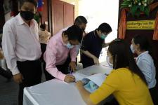 ทน.แม่สอด จัดโครงการอบรมให้ความรู้การปฏิบัติงานของเจ้าพนักงานผู้ดำเนินการเลือกตั้งและผู้ช่วยเหลือการปฏิบัติงานของคณะกรรมการประจำหน่วยเลือกตั้งในการเลือกตั้งสมาชิกสภาเทศบาลและนายกเทศมนตรีนครแม่สอด