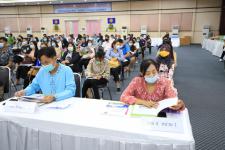 ทน.แม่สอด จัดโครงการอบรมให้ความรู้การปฏิบัติงานของเจ้าพนักงานผู้ดำเนินการเลือกตั้งและผู้ช่วยเหลือการปฏิบัติงานของคณะกรรมการประจำหน่วยเลือกตั้งในการเลือกตั้งสมาชิกสภาเทศบาลและนายกเทศมนตรีนครแม่สอด