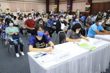 ทน.แม่สอด จัดโครงการอบรมให้ความรู้การปฏิบัติงานของเจ้าพนักงานผู้ดำเนินการเลือกตั้งและผู้ช่วยเหลือการปฏิบัติงานของคณะกรรมการประจำหน่วยเลือกตั้งในการเลือกตั้งสมาชิกสภาเทศบาลและนายกเทศมนตรีนครแม่สอด