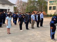ปลัดเทศบาล พร้อมด้วยหัวหน้าส่วนราชการ เข้าตรวจเยี่ยมฝ่ายป้องกันและบรรเทาสาธารณภัยเทศบาลนครแม่สอด