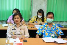 ทน.แม่สอด ประชุมการรับมอบพระพุทธโคดมบุญบารมีเป็นพุทธบูชาให้แก่โรงเรียนในสังกัดเทศบาลนครแม่สอด ครั้งที่ 1/2564