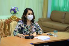 ทน.แม่สอด ประชุมการรับมอบพระพุทธโคดมบุญบารมีเป็นพุทธบูชาให้แก่โรงเรียนในสังกัดเทศบาลนครแม่สอด ครั้งที่ 1/2564