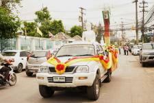 ทน.แม่สอด มอบพระพุทธโคดมบุญบารมีเป็นพุทธบูชาให้แก่โรงเรียนในสังกัดเทศบาลนครแม่สอด