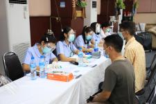 ทน.แม่สอด ร่วมกับ รพ.แม่สอด ให้บริการฉีดวัคซีนโควิด-19 เข็มที่ 2 