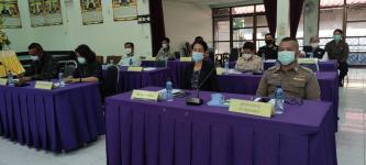 ทน.แม่สอด ร่วมประชุมหัวหน้าส่วนราชการและภาคเอกชน ประจำเดือนพฤษภาคม 2564