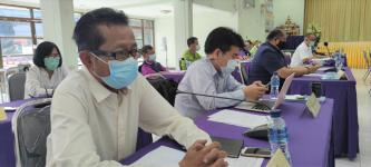 ทน.แม่สอด ร่วมประชุมหัวหน้าส่วนราชการและภาคเอกชน ประจำเดือนพฤษภาคม 2564