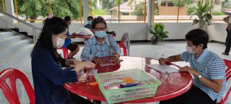 ทน.แม่สอด แจกเบี้ยยังชีพผู้สูงอายุและผู้พิการ ประจำเดือนพฤษภาคม 2564