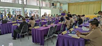ทน.แม่สอด ร่วมประชุมหัวหน้าส่วนราชการภาคเอกชนอำเภอแม่สอดประจำเดือนมิถุนายน 2564