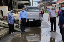 ทน.แม่สอด ลงพื้นที่แก้ไขปัญหาไฟจราจร และท่อระบายน้ำ ในเขตเทศบาลนครแม่สอด