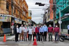 ทน.แม่สอด ลงพื้นที่แก้ไขปัญหาไฟจราจร และท่อระบายน้ำ ในเขตเทศบาลนครแม่สอด