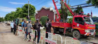 ทน.แม่สอด ปรับภูมิทัศน์สำนักงานเทศบาลนครแม่สอด 