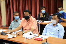 ทน.แม่สอด จัดประชุมการป้องกันและแก้ไขปัญหาอุทกภัย วาตภัย และดินโคลนถล่ม