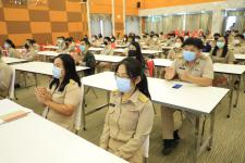 ทน.แม่สอด จัดกิจกรรมโครงการผู้บริหารมอบนโยบายการทำงานตามหลักธรรมาภิบาล