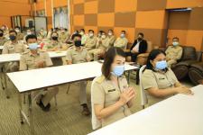 ทน.แม่สอด จัดกิจกรรมโครงการผู้บริหารมอบนโยบายการทำงานตามหลักธรรมาภิบาล