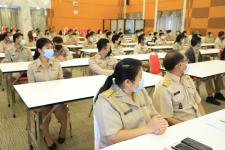 ทน.แม่สอด จัดกิจกรรมโครงการผู้บริหารมอบนโยบายการทำงานตามหลักธรรมาภิบาล