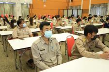 ทน.แม่สอด จัดกิจกรรมโครงการผู้บริหารมอบนโยบายการทำงานตามหลักธรรมาภิบาล