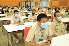 ทน.แม่สอด จัดกิจกรรมโครงการผู้บริหารมอบนโยบายการทำงานตามหลักธรรมาภิบาล