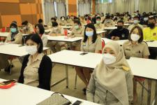 ทน.แม่สอด จัดกิจกรรมโครงการผู้บริหารมอบนโยบายการทำงานตามหลักธรรมาภิบาล