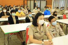 ทน.แม่สอด จัดกิจกรรมโครงการผู้บริหารมอบนโยบายการทำงานตามหลักธรรมาภิบาล