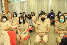 ทน.แม่สอด จัดกิจกรรมโครงการผู้บริหารมอบนโยบายการทำงานตามหลักธรรมาภิบาล